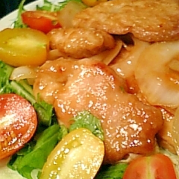 簡単美味!豚もも肉のオイスターソース焼き♪